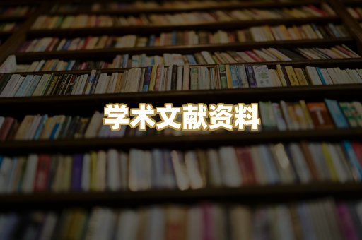 学术文献资料